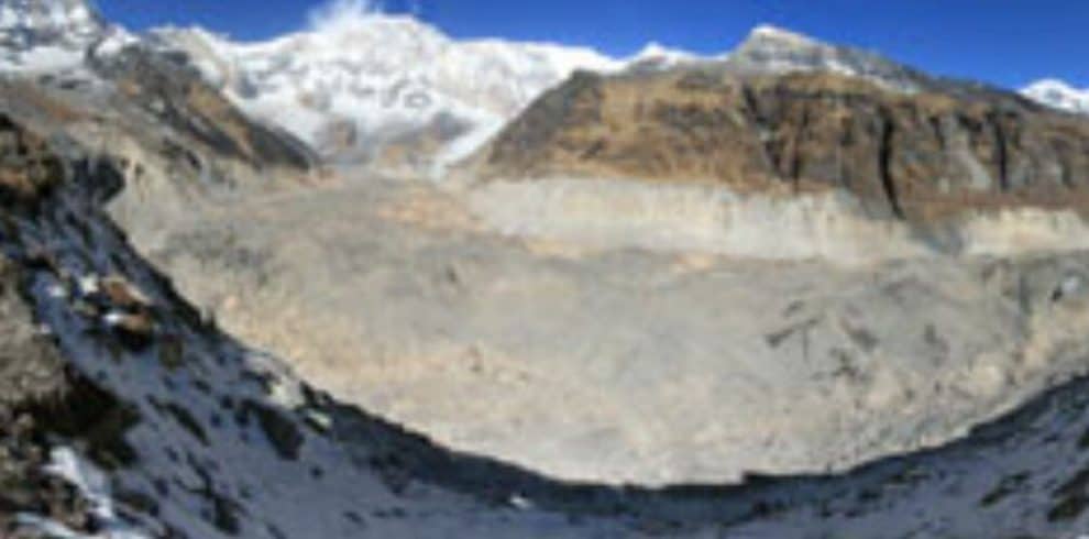 Panaromic view of mount annapurna