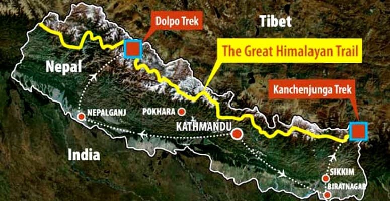Great Himalayan Trail Trekking In Nepal