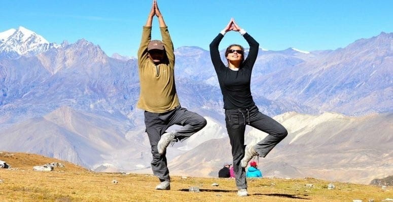 nepal yoga trek serenity
