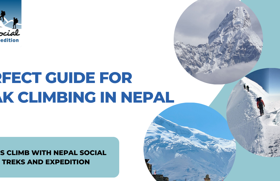 Guide for Peak climbing in Nepal